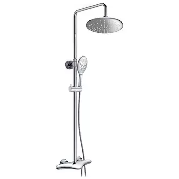 Душевая стойка Kaiser Plane хром с термостатом