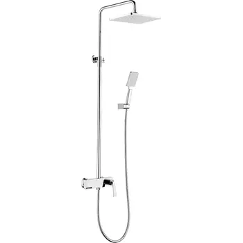 Душевая стойка Kaiser Strike хром с термостатом