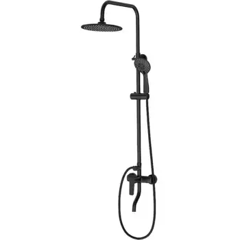 Душевая стойка Laguraty черный матовый