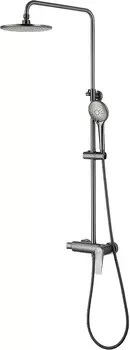 Душевая стойка Lemark Bronx LM3760GM графит