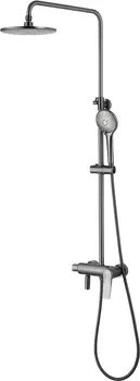 Душевая стойка Lemark Bronx LM3762GM графит