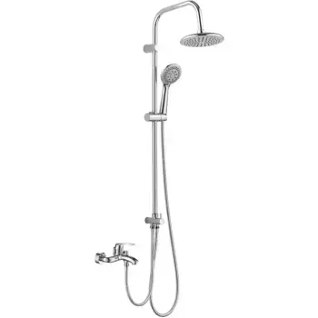 Душевая стойка Orange Alfi хром глянцевый