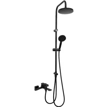 Душевая стойка Orange Lutz Lutz M04-932b черная