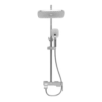 Душевая стойка Pragma 500.K35.03.100 с верхним душем, ручной лейкой и смесителем