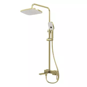 Душевая стойка Pragma 500.K35.03.320 с верхним душем, ручной лейкой и смесителем