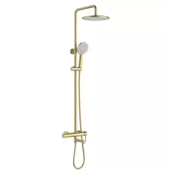 Душевая стойка Raglo R20.24.03 сатин золотой