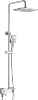 Душевая стойка Rose R2736 хром