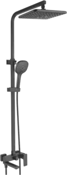 Душевая стойка Rose R2836H черная