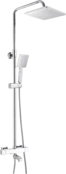 Душевая стойка Rose R3536 с термостатом, хром