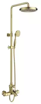 Душевая стойка AltroBagno Beatrice 030408 Or золото