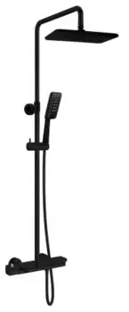 Душевая стойка AltroBagno Lamberto 030418 NeOp матовая черная