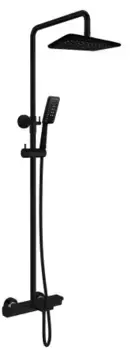 Душевая стойка AltroBagno Lamberto 030417 NeOp матовая черная