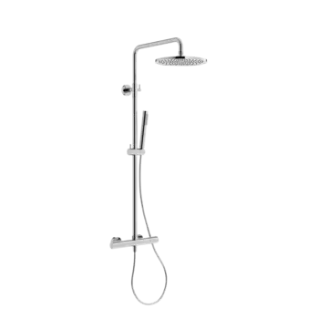 Душевая стойка Sancos Etna SC9007CH с термостатом, хром