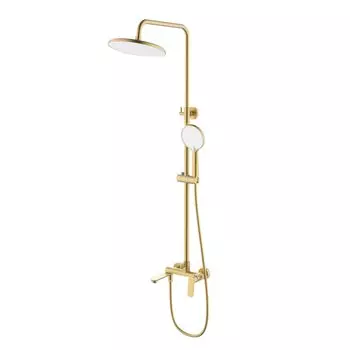 Душевая стойка Splenka S41 S41.24.03 сатин золотой