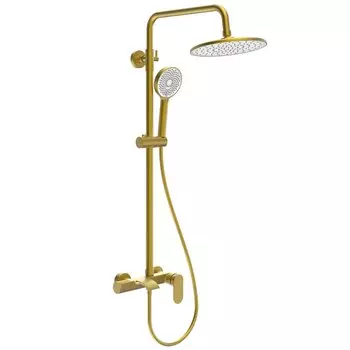 Душевая стойка STWORKI Вестфолл W1H306-BG матовое золото