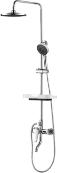 Душевая стойка STWORKI WFT13546 со смесителем для ванны