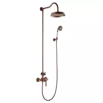 Душевая стойка Swedbe Terracotta Art темная бронза