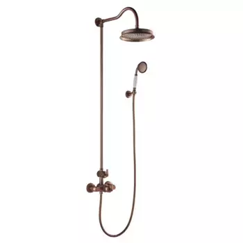 Душевая стойка Swedbe Terracotta Art темная бронза