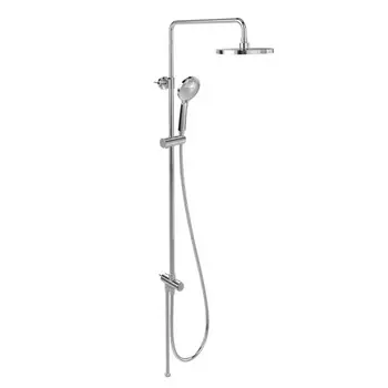 Душевая стойка Villeroy &amp; Boch Universal хром, черный (TVS00001000061)