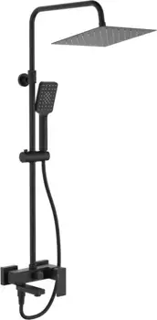 Душевая стойка Wasserkraft A27701 черная матовая