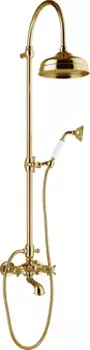 Душевая стойка Webert Ottocento золото