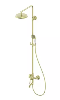 Душевая стойка Wonzon & Woghand WW-88739008-BG брашированное золото