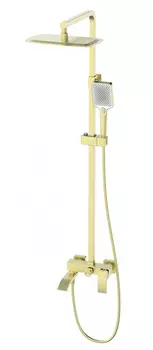 Душевая стойка Wonzon & Woghand WW-88739009-BG брашированное золото