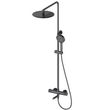 Душевая стойка Wonzon & Woghand WW-88739902-BGM темный графит