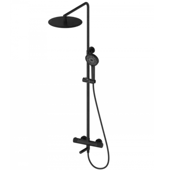 Душевая стойка Wonzon & Woghand WW-88739902-MB матовая черная