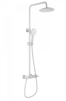 Душевая стойка Wonzon & Woghand WW-A30653-MW матовая белая