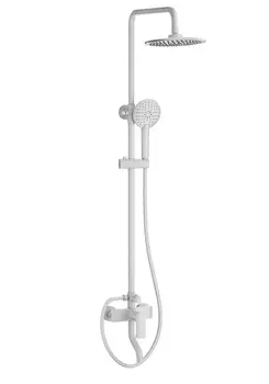 Душевая стойка Wonzon & Woghand WW-AE3354-MW матовая белая