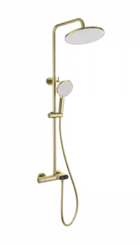 Душевая стойка Wonzon & Woghand WW-B2091-A-BG брашированное золото