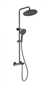 Душевая стойка Wonzon & Woghand WW-B2091-A-BGG темный графит