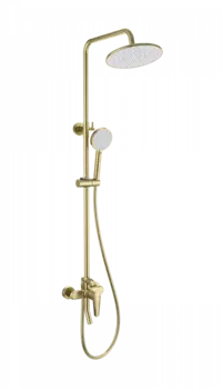 Душевая стойка Wonzon & Woghand WW-B2168-A-BG брашированное золото
