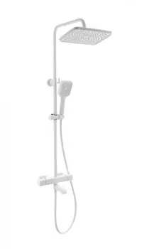 Душевая стойка Wonzon & Woghand WW-B3016-T1-MW матовая белая