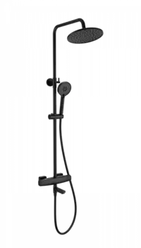 Душевая стойка Wonzon & Woghand WW-B3035-A3-MB матовая черная