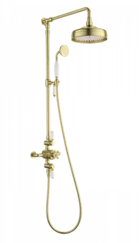 Душевая стойка Wonzon & Woghand WW-B3041-BG брашированное золото