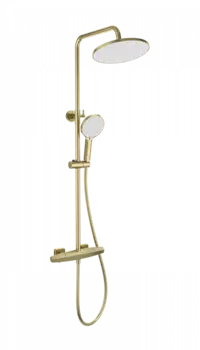 Душевая стойка Wonzon & Woghand WW-B3045-A-BG брашированное золото