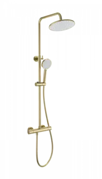 Душевая стойка Wonzon & Woghand WW-B3047-A-BG брашированное золото