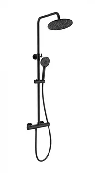 Душевая стойка Wonzon & Woghand WW-B3047-A-MB матовая черная