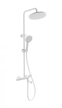 Душевая стойка Wonzon & Woghand WW-B3057-A-MW матовая белая