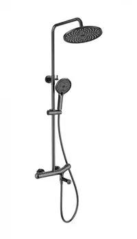 Душевая стойка Wonzon & Woghand WW-B3057-A-BGG темный графит