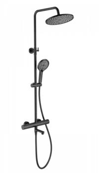 Душевая стойка Wonzon & Woghand WW-B3069-MB матовая черная