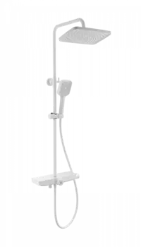 Душевая стойка Wonzon & Woghand WW-B3098-A-MW матовая белая