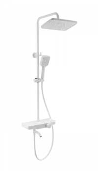 Душевая стойка Wonzon & Woghand WW-B3099-A-MW матовая белая