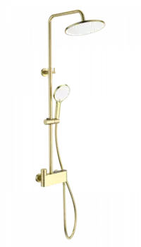 Душевая стойка Wonzon & Woghand WW-B3110-BG брашированное золото