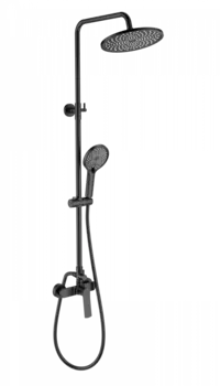 Душевая стойка Wonzon & Woghand WW-B3200-MB матовая черная