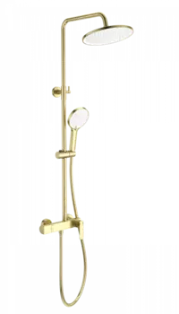 Душевая стойка Wonzon & Woghand WW-B3517-BG брашированное золото