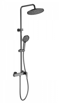 Душевая стойка Wonzon & Woghand WW-B3517-BGG темный графит