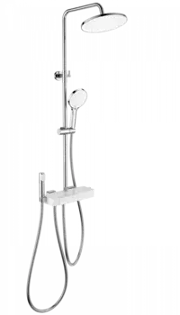 Душевая стойка Wonzon & Woghand WW-B3580-CR с гигиеническим душем, хром